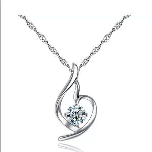 Women’s Love pendant gold filled necklace 21”